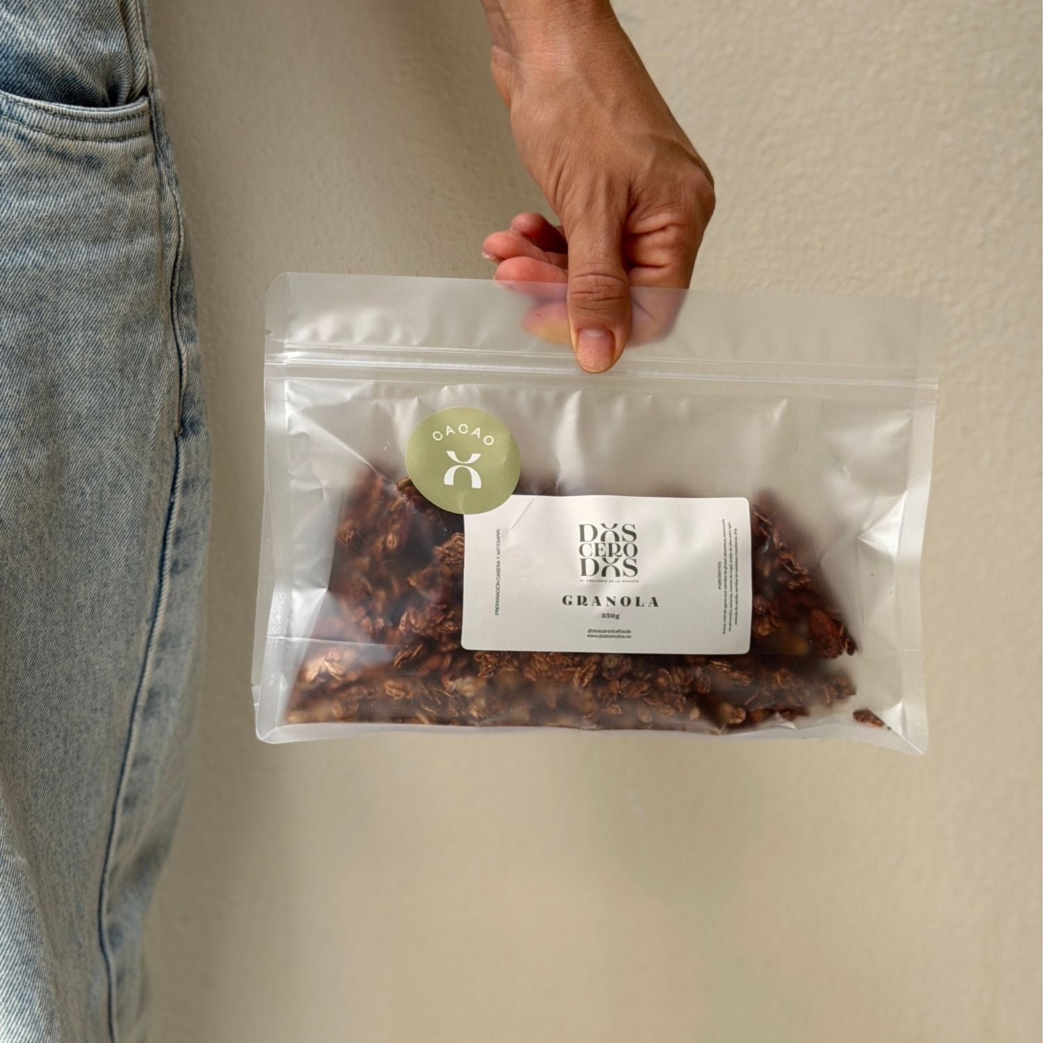 GRANOLA CACAO X 350 GRAMOS