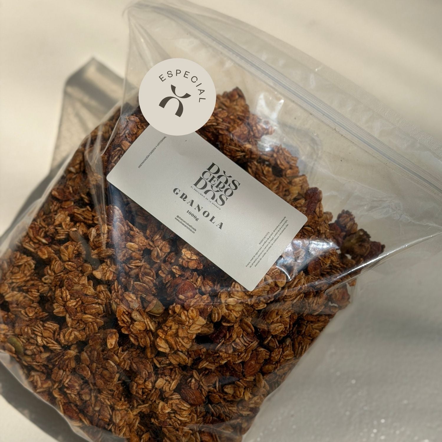GRANOLA CARAMELO X 1000 GRAMOS